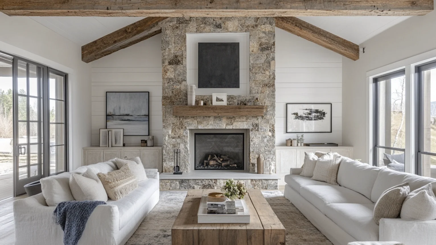 Living Room — Refined Rustic